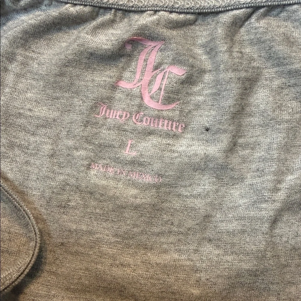 Juicy‎ Couture Gray Lounge Romper with Popsicle  Logo Y2K